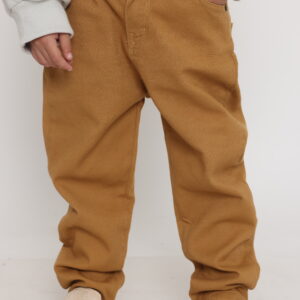 מכנס גבארין חמרה לילד - 4-5Y