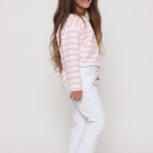 מכנס DENIM לבן - 8-9Y